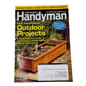 The Family Handyman Magazine April  2015 Tips Tricks Techniques u